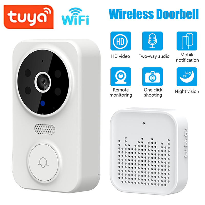 Smart Home Video - WiFi inteligentna kamera wideodomofonowa noktowizor inteligentny