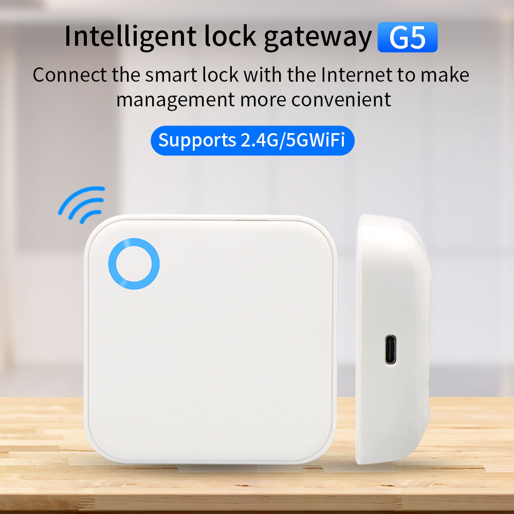 Smart Home Door Lock - 2.4G + 5G TTLOCK brama WIFI