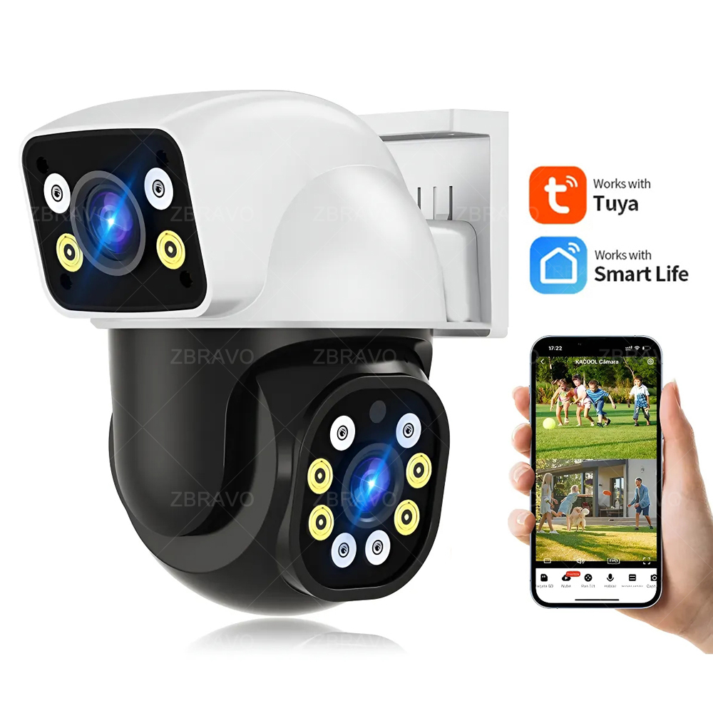 Smart Home Video - Smartlife 8MP WiFi Tuya Kamera Zewnętrzna