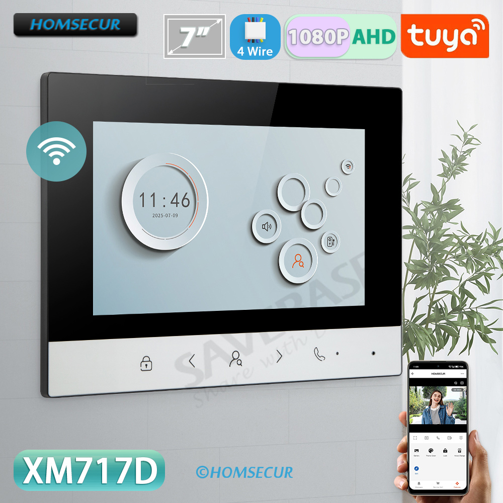 Smart Home Video - Inteligentny monitor wewnętrzny Tuya Smart WIFI