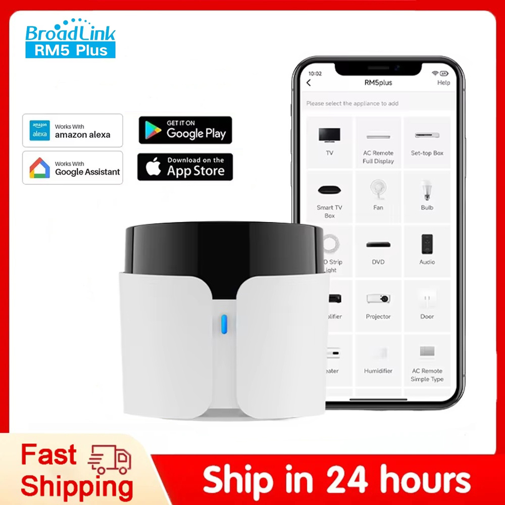 Universal Remote Smart Home - Broadlink RM5 Plus Uniwersalny Pilot na