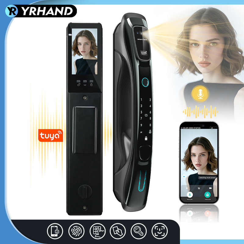 Smart Home Door Lock - Inteligentny zamek z rozpoznawaniem twarzy 3D,