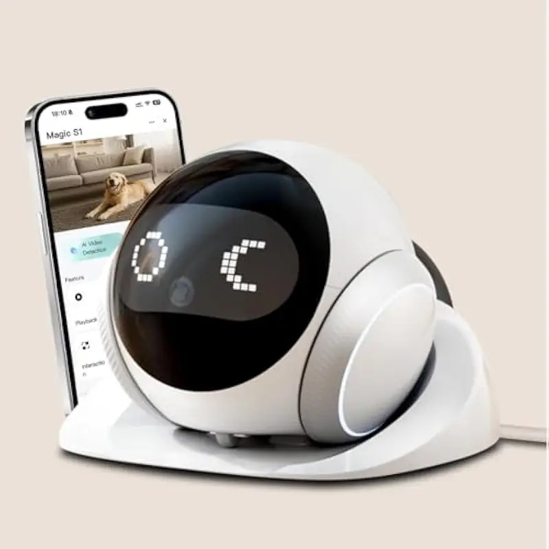 Przenośny wewnętrzny robot-kam – Smart Home Video recenzja i cena