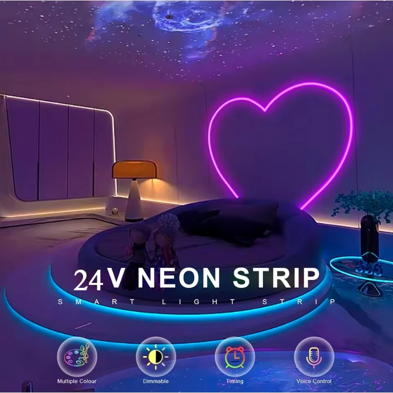 Tuya Smart Life WiFi LED Neon  – Smart Home Yellow recenzja i cena
