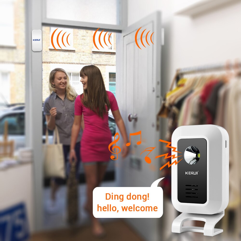 KERUI M7 Alarm bezpieczeństwa  – Wireless Door Sensor recenzja i cena