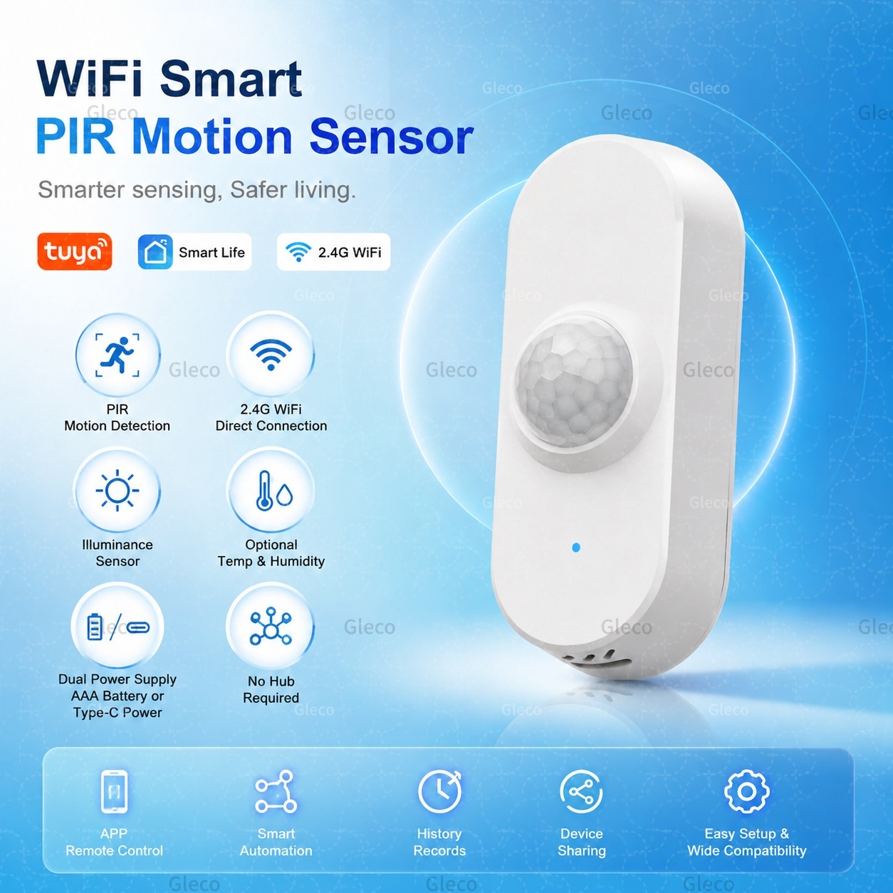 Czujnik ruchu PIR WiFi Tuya, i – Smart Home Wiser recenzja i cena
