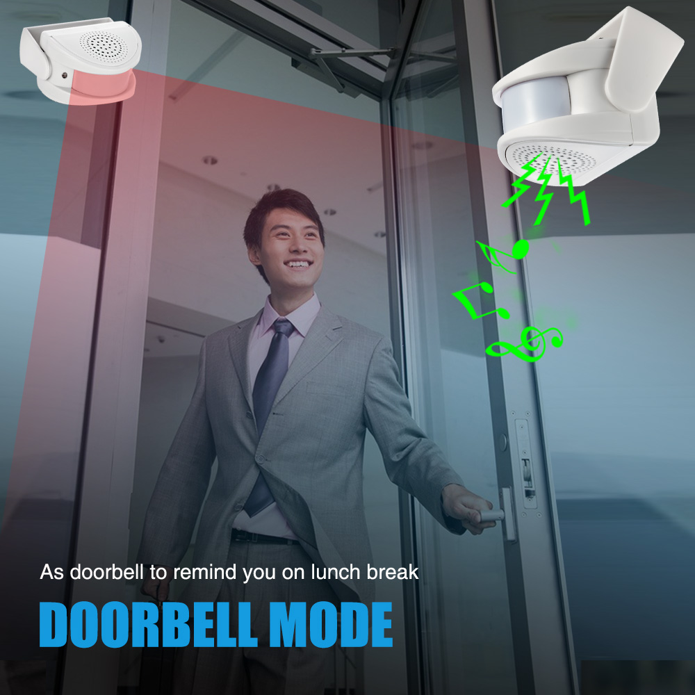 32-piosenny dzwonek powitalny  – Wireless Door Sensor recenzja i cena