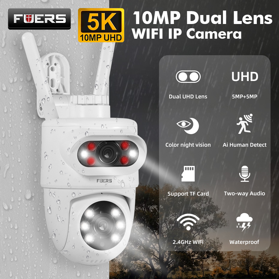 FUERS 5K 10MP podwójny obiekty – Smart Home Camera Ezviz recenzja i cena